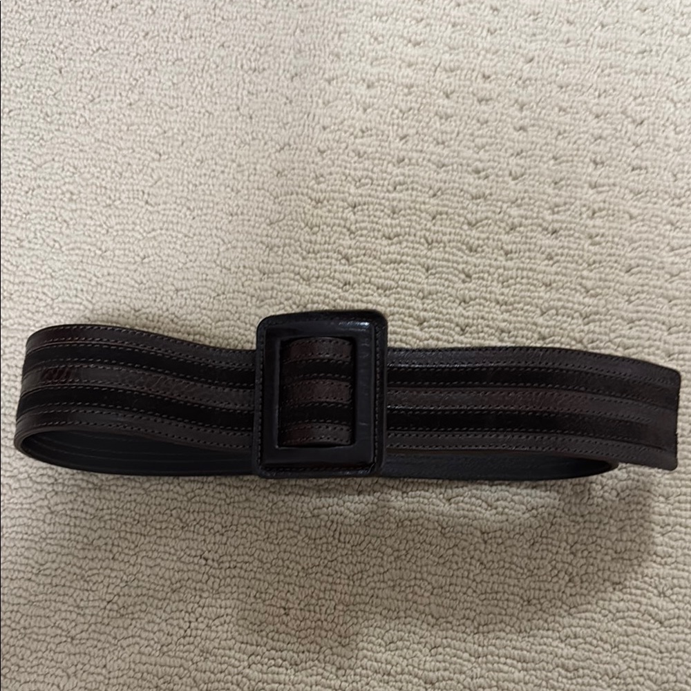 Theory Women’s Brown Leather Belt